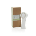 Ventilateur portable blanc avec boîte en carton