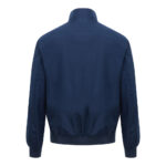 Veste bleu marine vue de dos