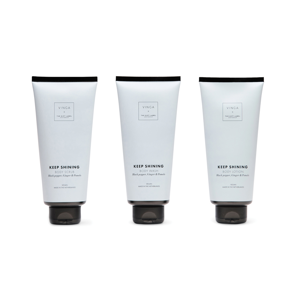VINGA x TGL Coffret cadeau de soins corporels