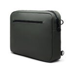 Sacoche d’ordinateur portable noire avec fermeture éclair