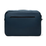 Sac ordinateur bleu avec fermeture éclair frontale