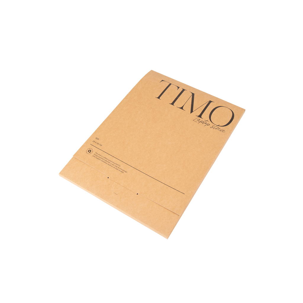 Étui d’ordinateur portable en carton TIMO
