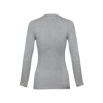 Dos de t-shirt gris à manches longues
