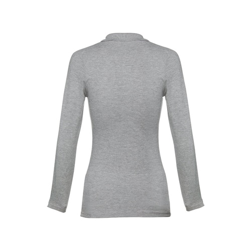 Dos de t-shirt gris à manches longues