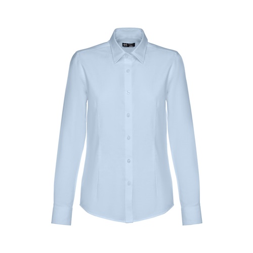 Chemise blanche à manches longues pour femme