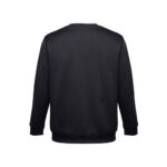 Sweat-shirt noir basique vu de dos