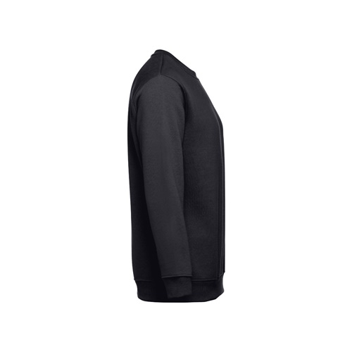 Sweat-shirt noir vu de côté