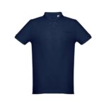 Polo bleu marine à manches courtes