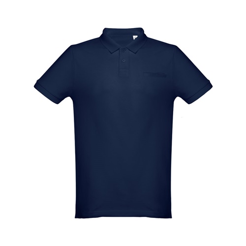 Polo bleu marine à manches courtes