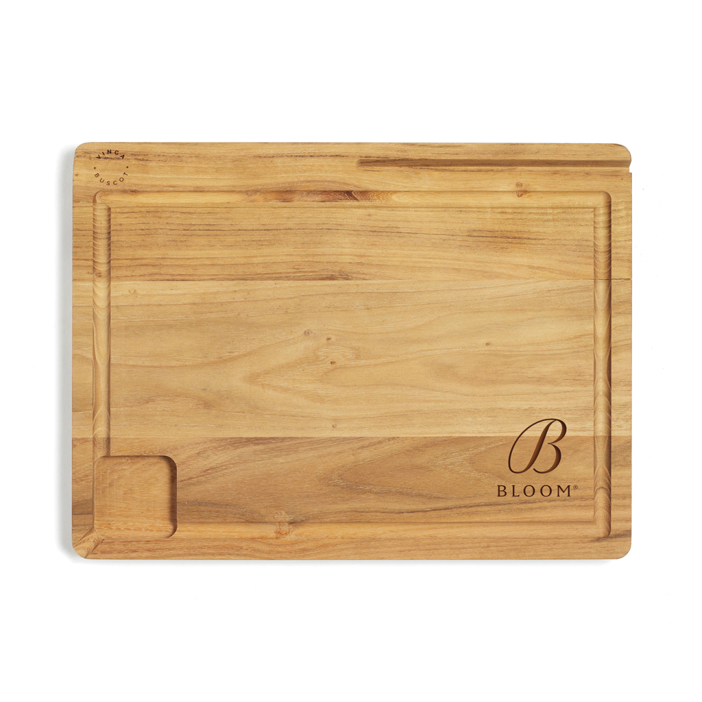 Planche à découper en bois Bloom