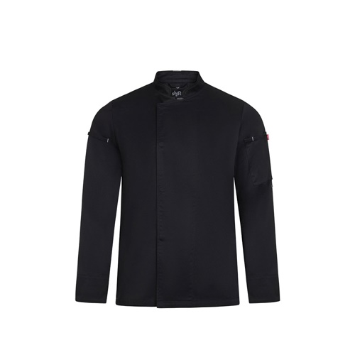 vl agni. veste de cuisine unisexe (190 g/m²) en coton (35 %) et polyester recyclé (65 %)