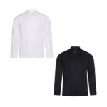 vl agni. veste de cuisine unisexe (190 g/m²) en coton (35 %) et polyester recyclé (65 %)