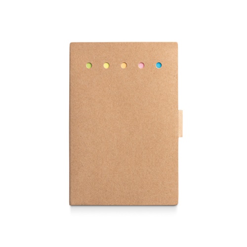 cooper. carnet de notes adhésif, 6 types de feuilles autocollantes