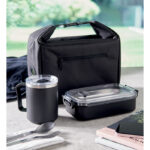 wintry cooler lunch bag