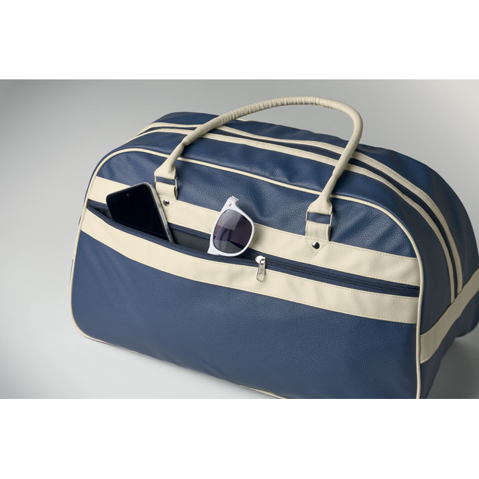 nostalgic pu sports bag