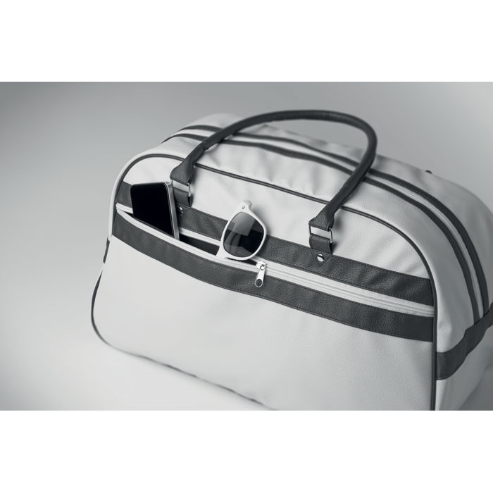 nostalgic pu sports bag