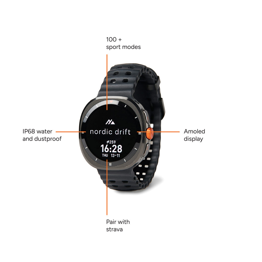 montre connectée nordic drift titan