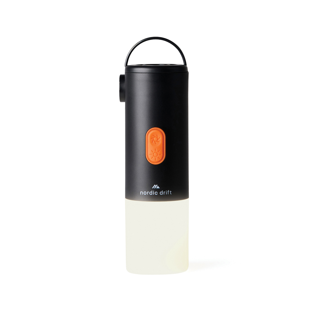 lampe de camping avec pompe à air nordic drift titan