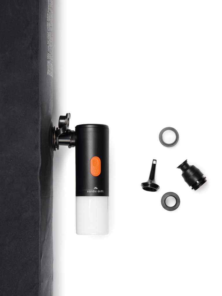 lampe de camping avec pompe à air nordic drift titan