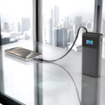 powerbank écologique 10.000mah avec écran et pd45w quantum rcs
