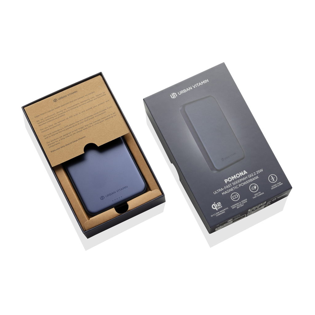 powerbank 5000mah qi2.2 25w urban vitamin pomona