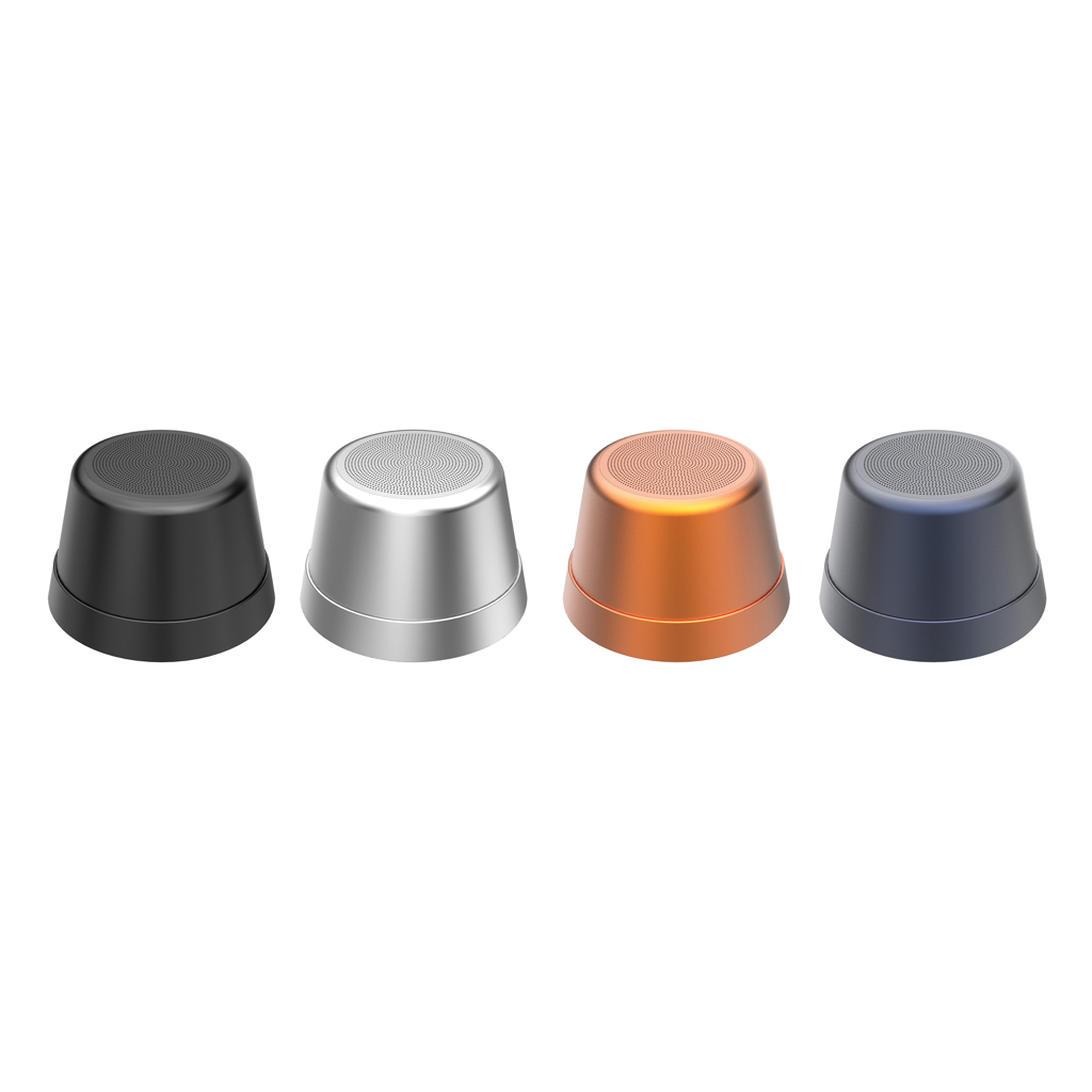 haut parleur magnétique 5w en aluminium recyclé rcs nivio compact