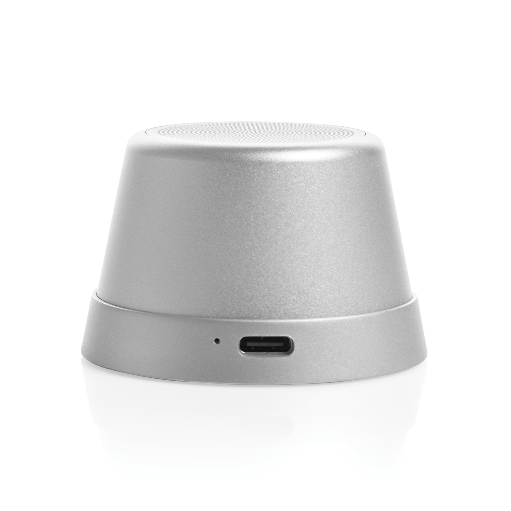 haut parleur magnétique 5w en aluminium recyclé rcs nivio