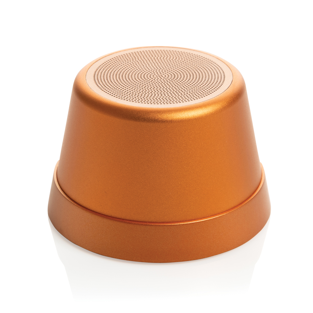 haut parleur magnétique 5w en aluminium recyclé rcs nivio