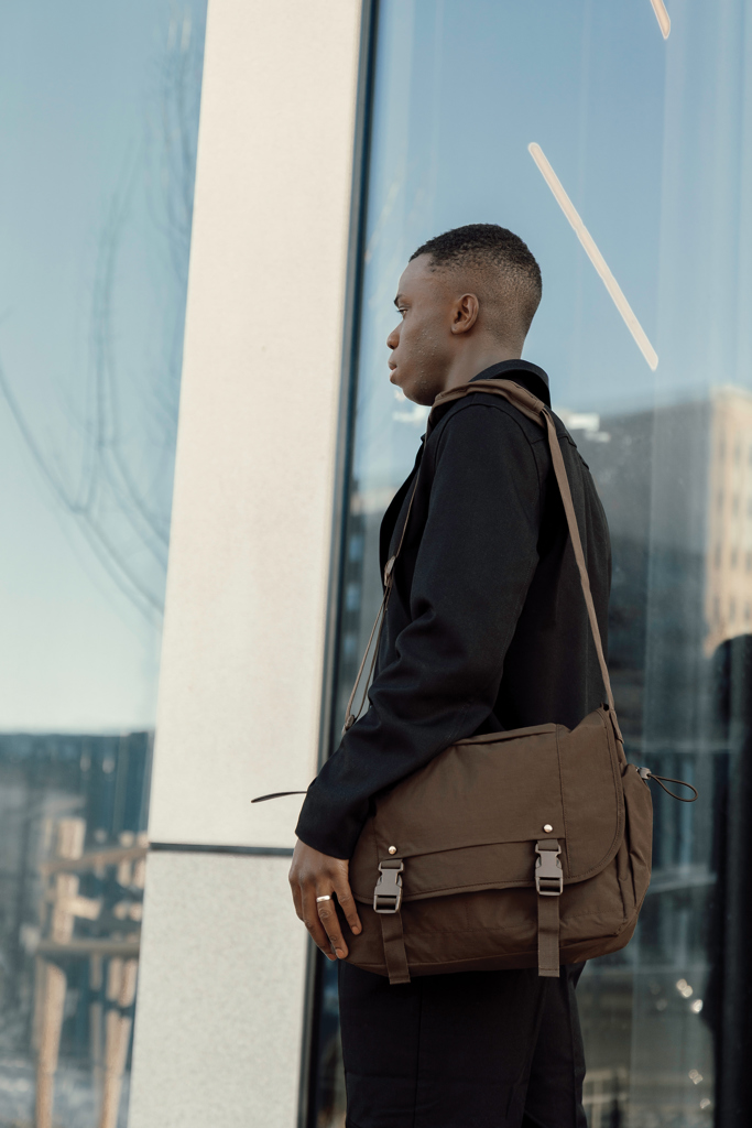 sac messager ordinateur 15,6 pouces en nylon rcs kento urban