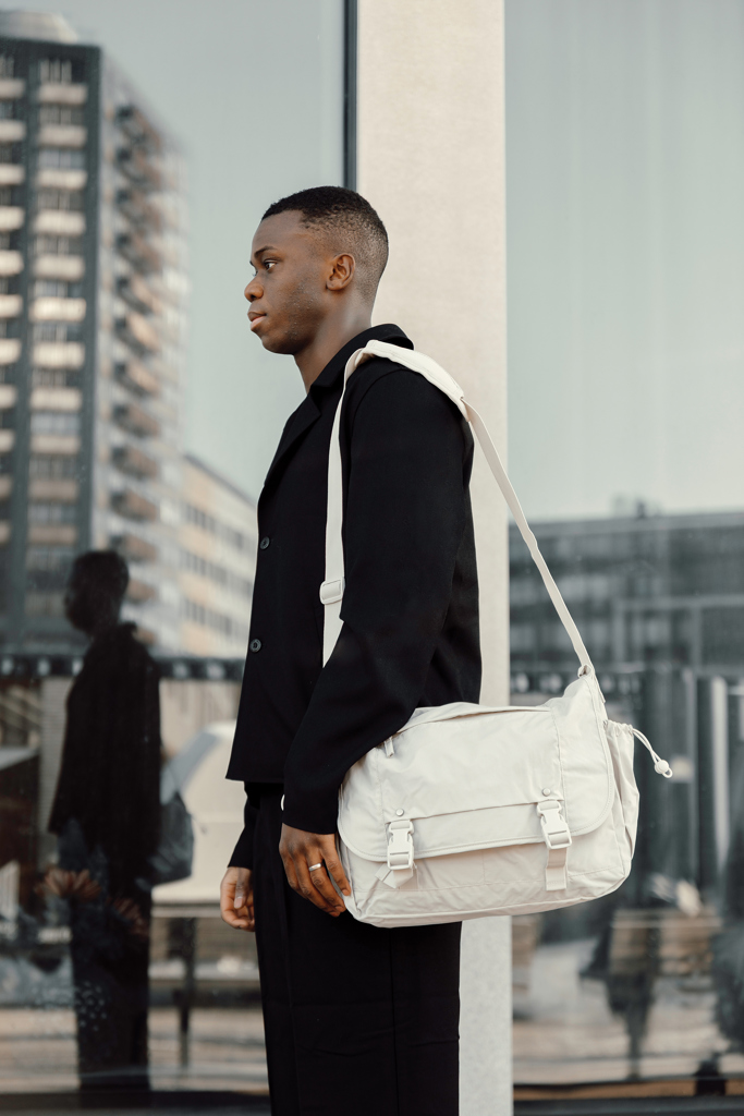 sac messager ordinateur 15,6 pouces en nylon rcs kento urban