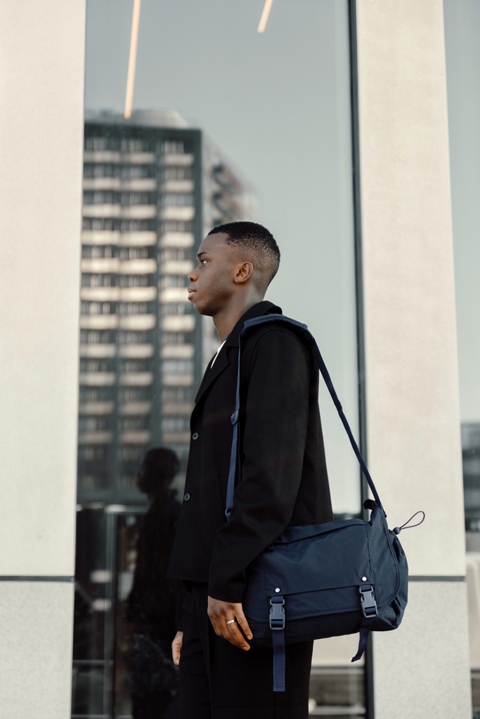 sac messager ordinateur 15,6 pouces en nylon rcs kento urban