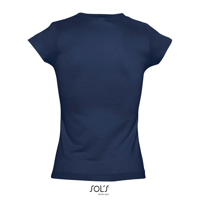 moon moon t shirt femme col v