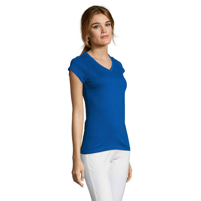moon moon t shirt femme col v
