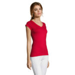 moon moon t shirt femme col v