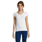 moon moon t shirt femme col v