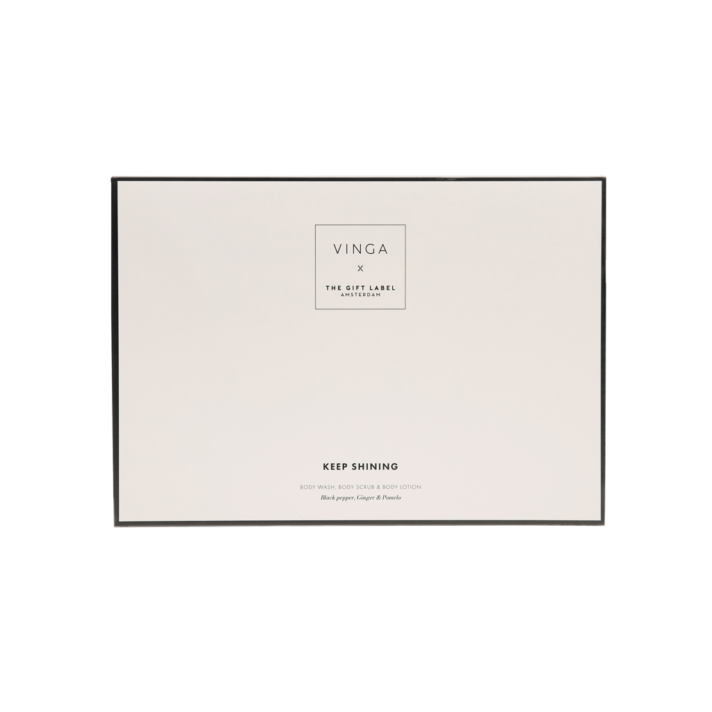 vinga x tgl coffret cadeau de soins corporels