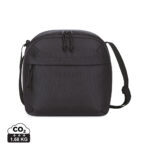 Sac bandoulière noir compact avec fermeture éclair