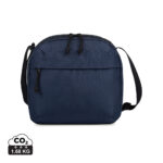 Sac bandoulière bleu marine avec poche zippée