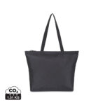 Sac cabas noir avec longues anses