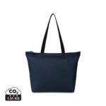 Sac cabas bleu marine avec anses noires