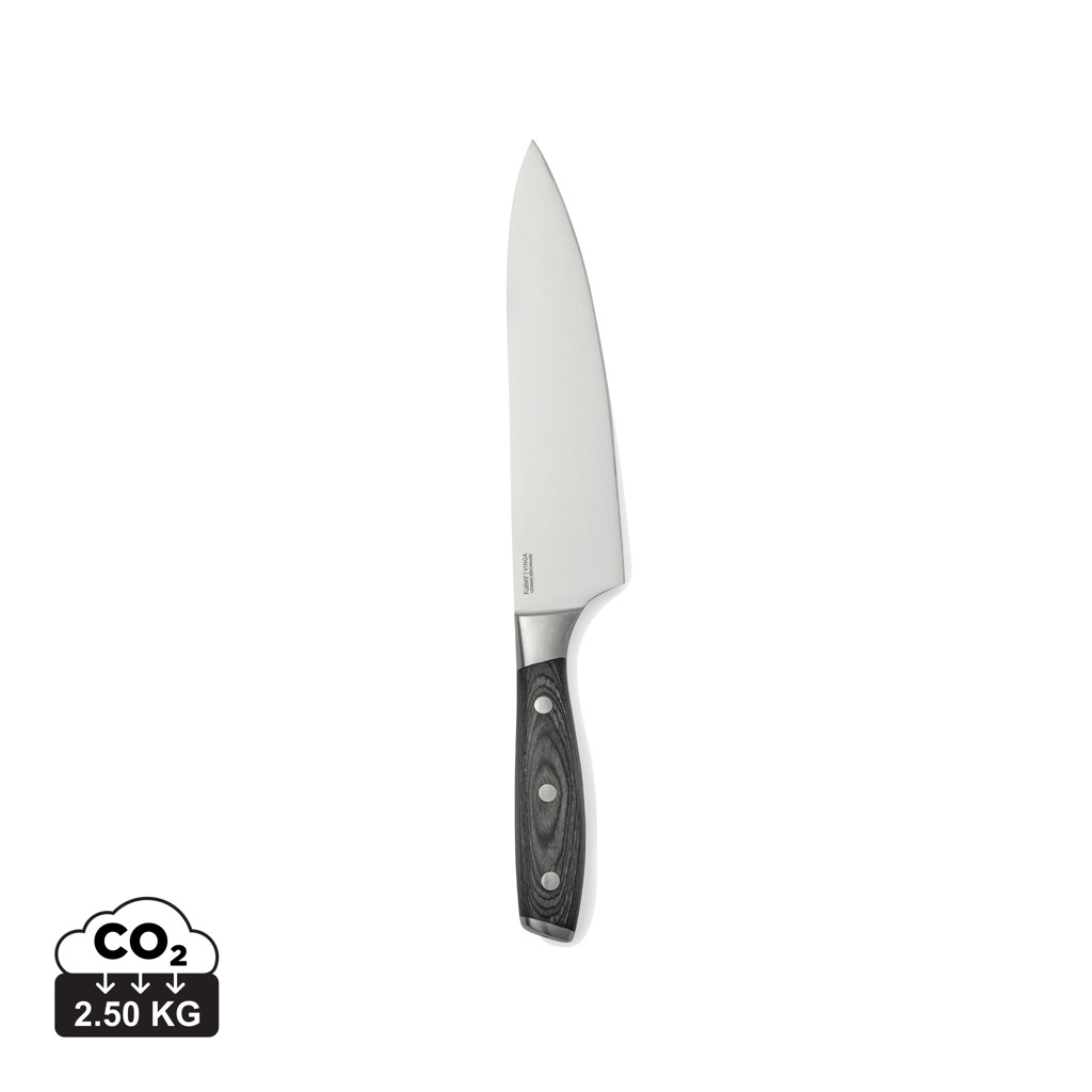 Couteau de chef avec manche en bois