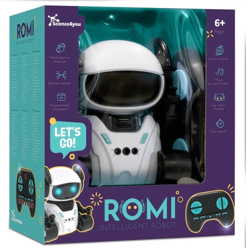 Robot intelligent ROMI en boîte avec télécommande