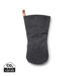 Gant de cuisine gris foncé avec boucle