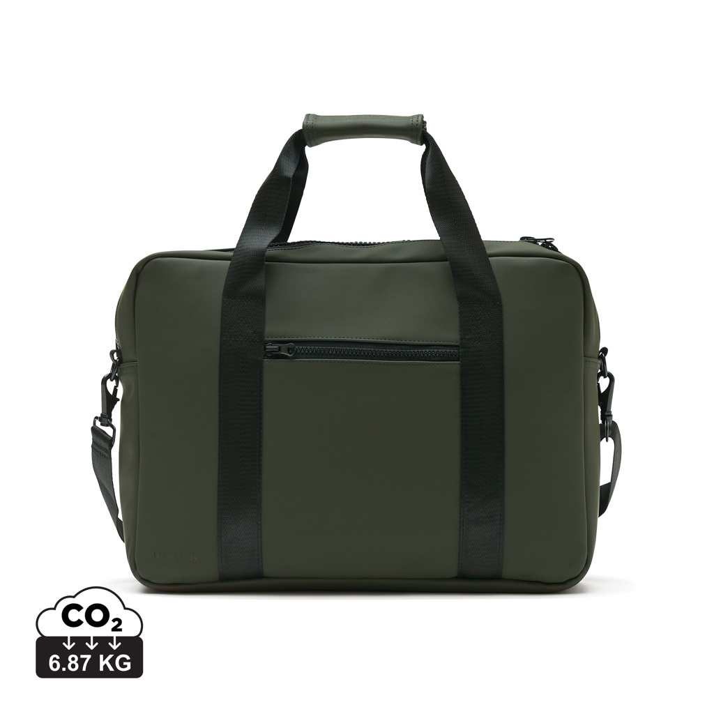 Sac de voyage vert avec bandoulière noire