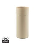 Gourde isotherme beige design minimaliste
