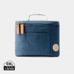 Sac isotherme bleu avec poignée et poche frontale