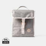Petit sac isotherme gris en tissu