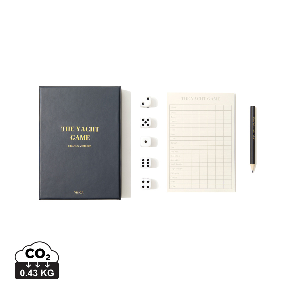 Coffret jeu de dés The Yacht Game
