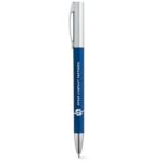 Stylo bleu et argent avec logo OSPAR