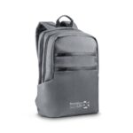 Sac à dos gris avec poches zippées